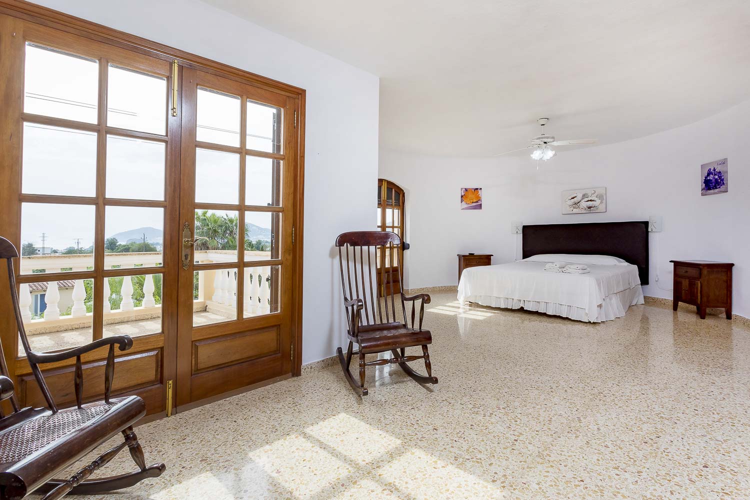 Big double bed room